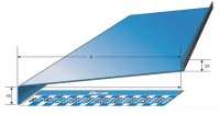 Hliníkový parapet